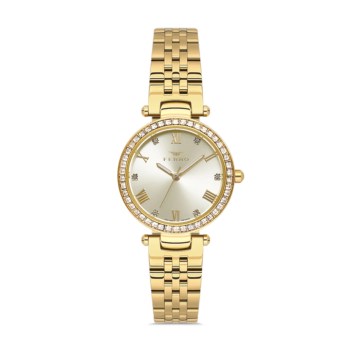 MONTRE FERRO FEMME SIMPLE ACIER
